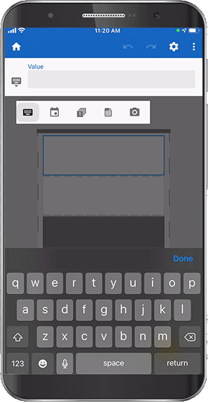 Gif animé montrant la création d'étiquettes séquencées en définissant les valeurs de début et de fin dans l'application.