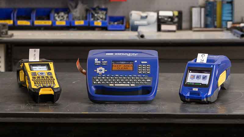 Les étiqueteuses M610, M710 et M611.