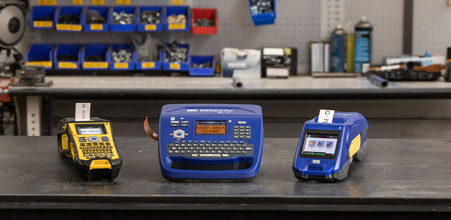 Les étiqueteuses M610, M710 et M611.