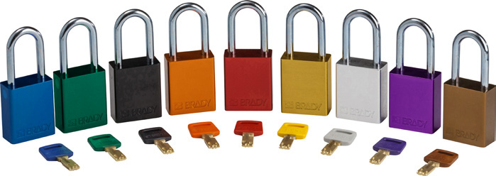 Cadenas de sécurité clés unique, différentes, combinaison - SBE direct